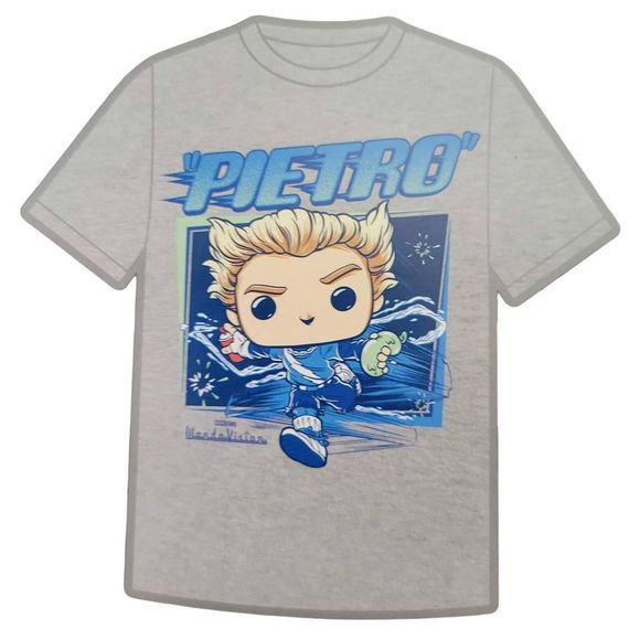 Funko Other - Funko Boxed Tee: Marvel 365 WandaVision Pietro Gray Unisex  XL